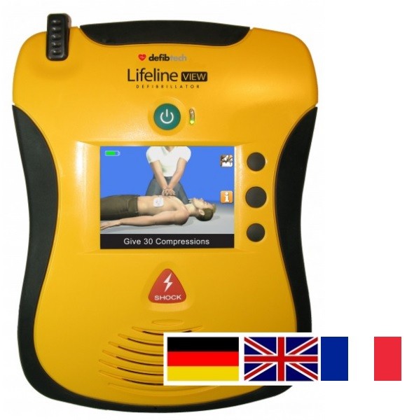 Defibtech View AED Zweisprachig Halbautomat